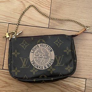 LOUIS VUITTON T&B MINI POCHETTE ACCESSOIRES POUCH BAG MONOGRAM